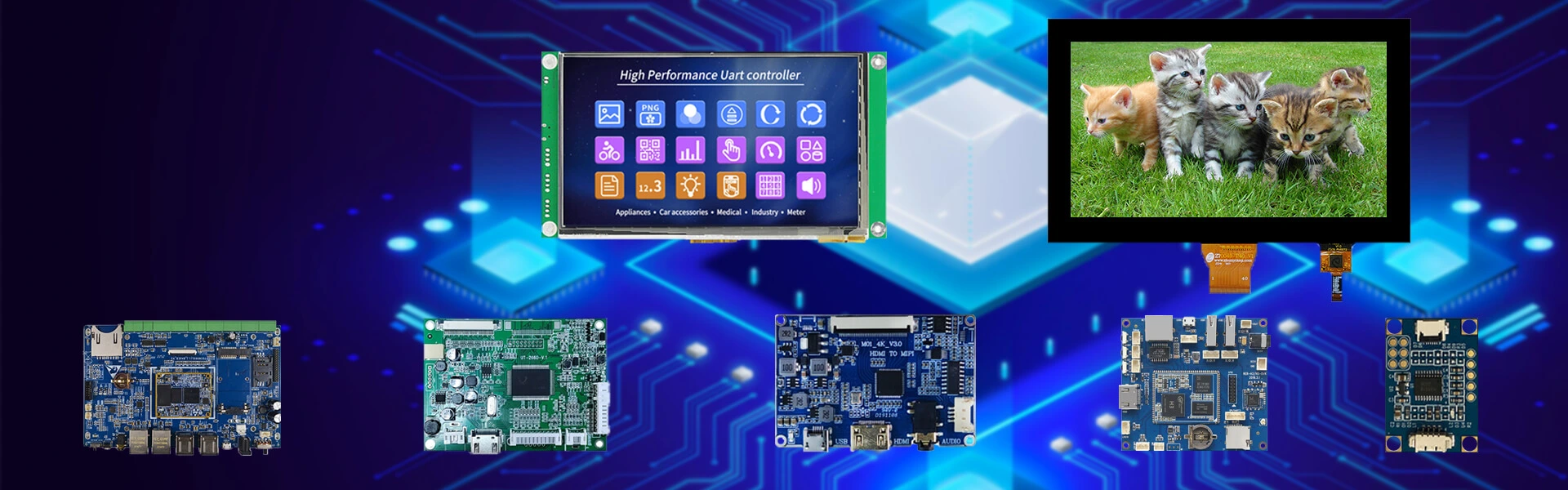 Smart LCD Display Module