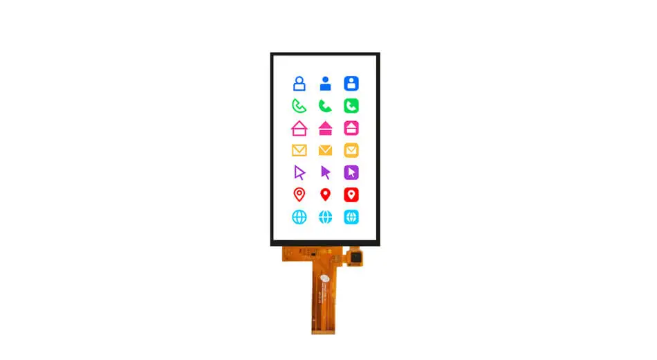 Z49420-ZC Vertical Touch Screen 5 Inch 720*1280 TFT Display 30PIN MIPI I2C