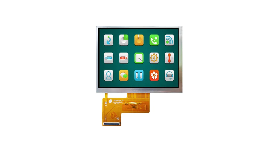 Z57003 320*240 5.7 inch TFT LCD Display MIPI Interface JD9168S IPS View Angle 1300nits