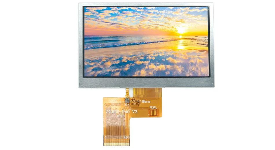 Z43016 4.3 Inch 480*272 LCD Module Screen 500nits ST7283 Controller RGB Interface