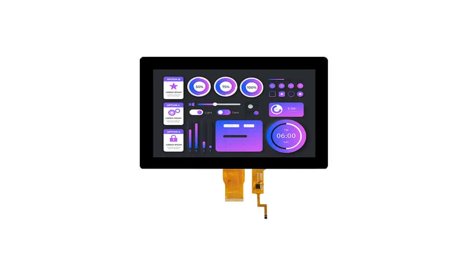Z101060-ZC1 Horizontal 10.1 inch 1024x600 LCD Touch Screen RGB interface GT911 Controller Capacitive