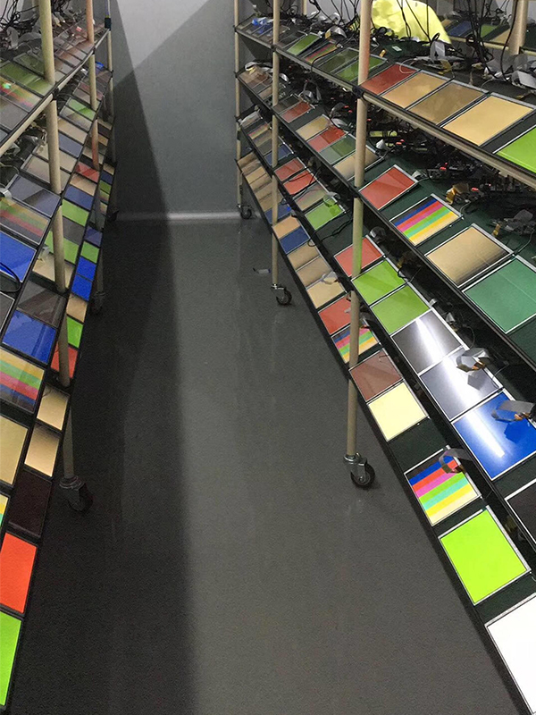 IPS LCD displays aging test
