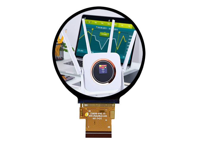 Z28018 High Brightness Circular Display 2.8 inch 480x480 Resolution IPS View Angle