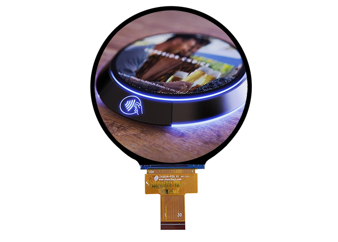 4 inch round display