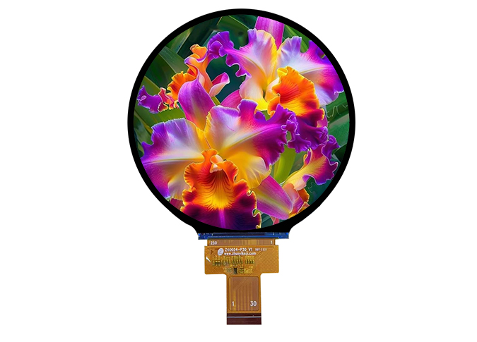 Z40054 4 inch 720*720 LCD Display MIPI Interface 500 cd/m2 Round TFT LCM