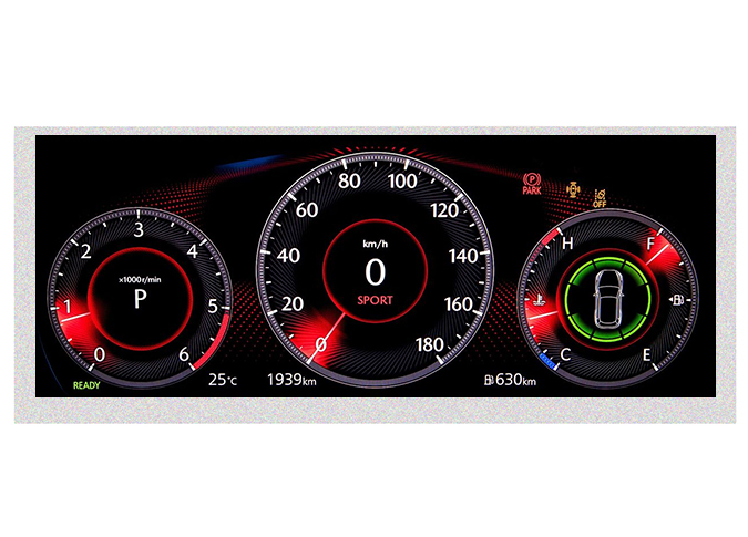 Z103002 Stretched Bar Type 10.25 Inch Ultra Wide LCD Panel 1920*720 Support HDMI Android