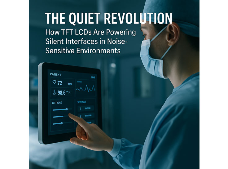 The Quiet Revolution: How TFT LCDs Are Powering Silent Interfaces in Noise-Sensitive Environments