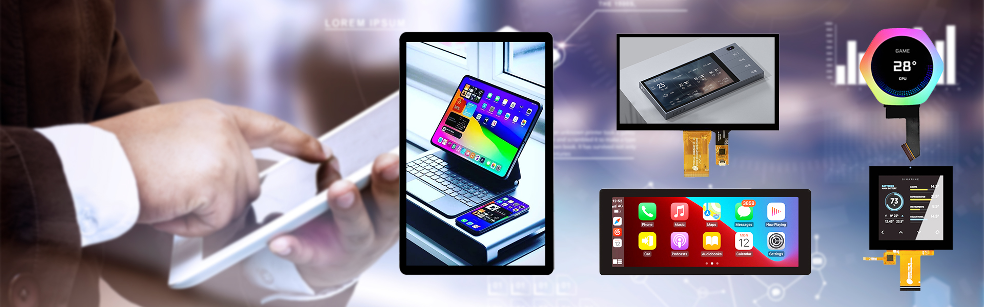 TFT LCD Touch Screen