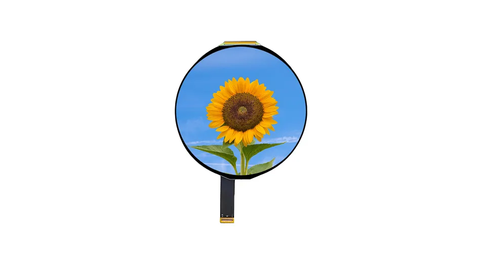 Z50006 High Brightness 5 Inch 1080×1080 Circular LCD Module MIPI Interface HX8399 Controller