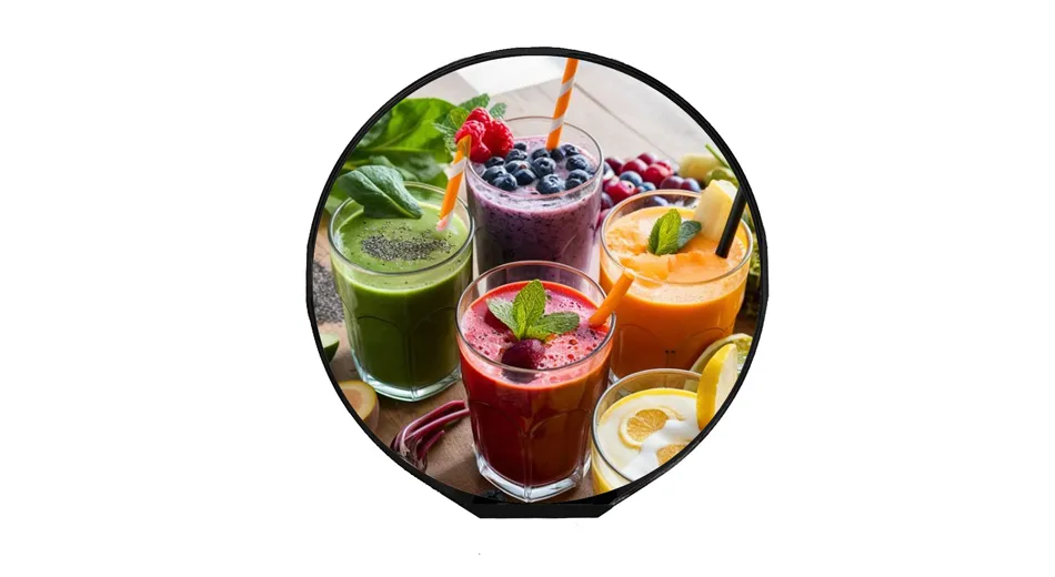 Z70123 High Resolution 7 inch Round LCD Screen 1080×1080 LVDS Interface for