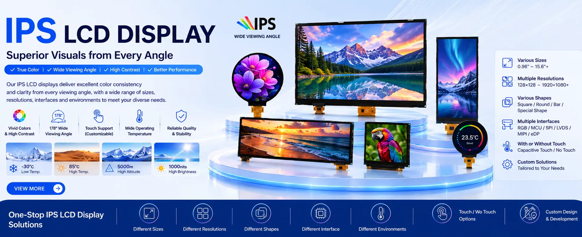 IPS TFT LCD Display
