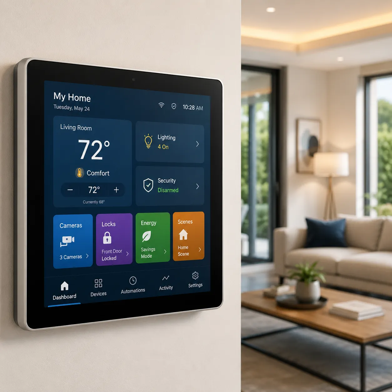LCD Smart Home
