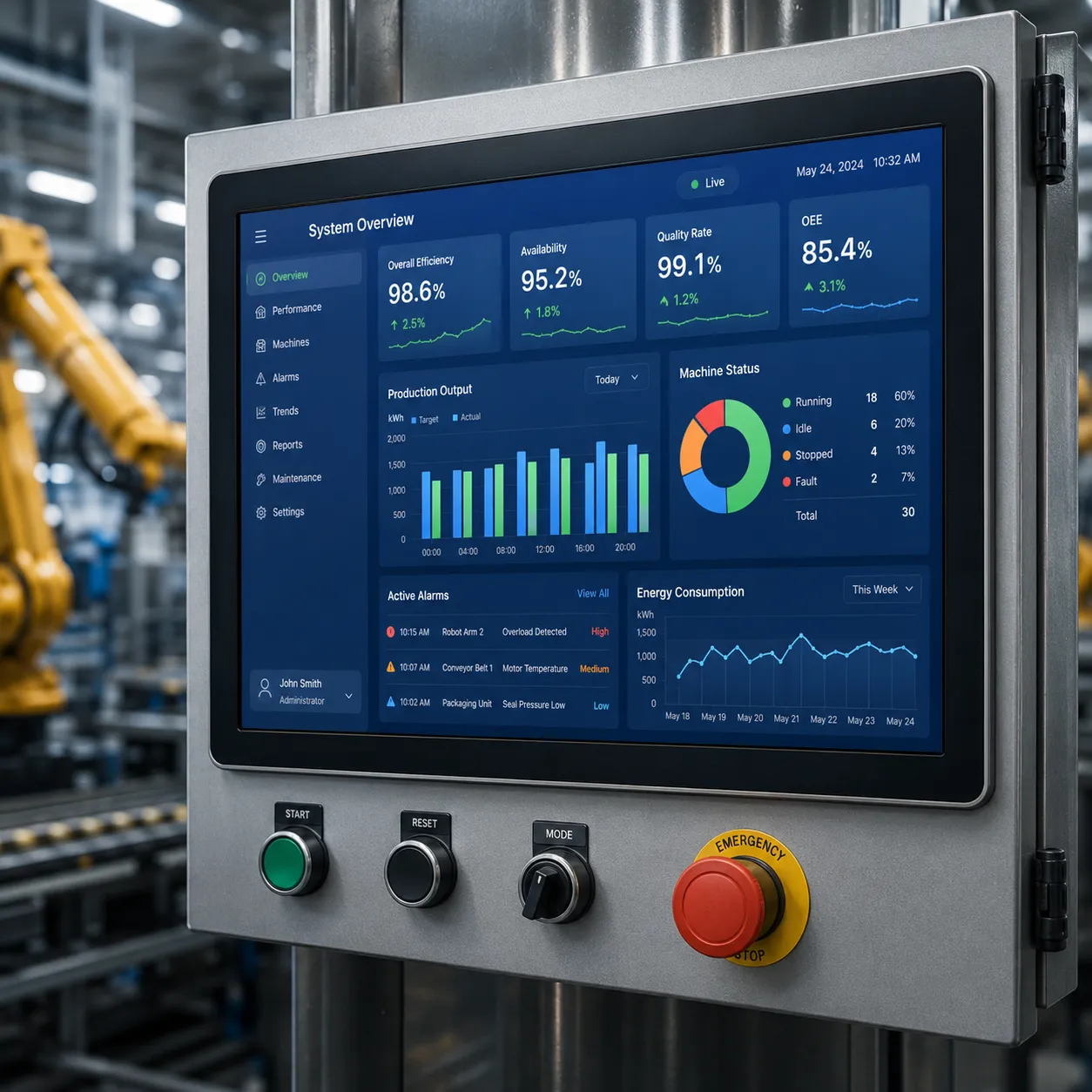 Industrial LCD Display