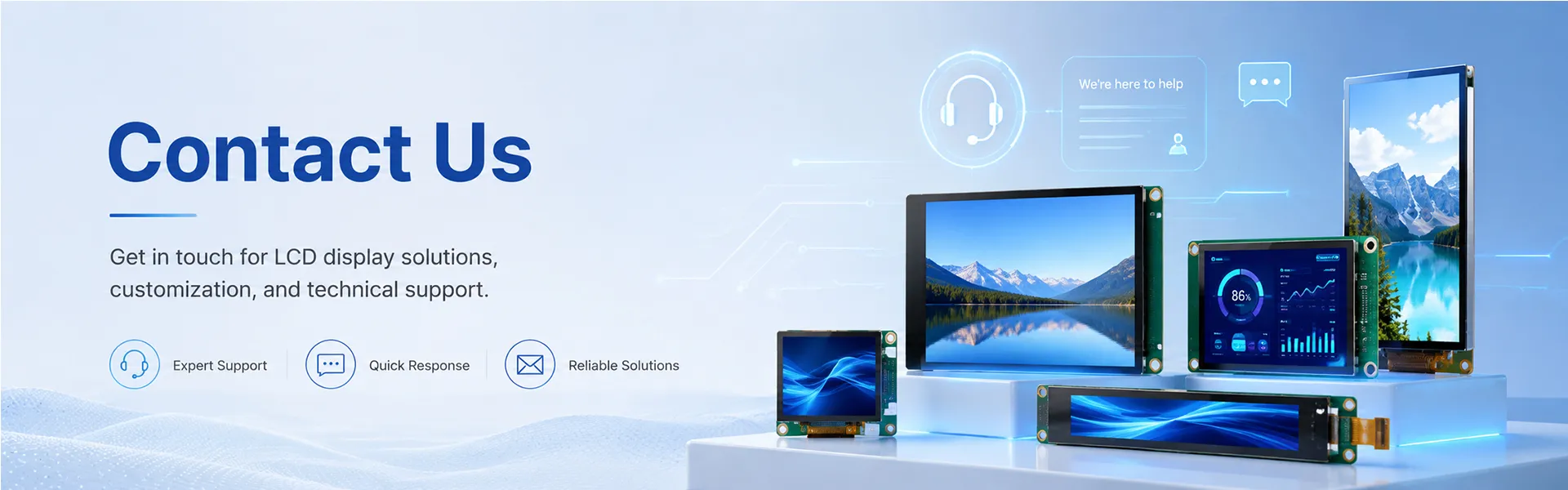 Zhunyi, your reliable TFT LCD module manufacturer!