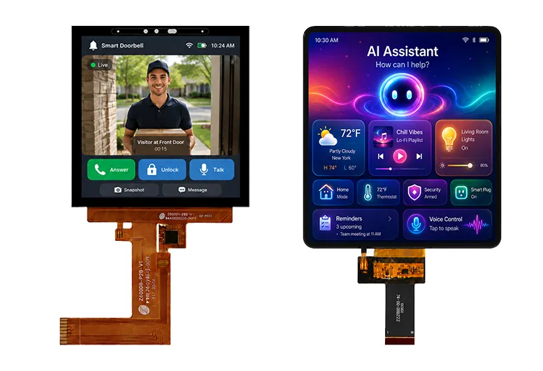 Square TFT LCD Display