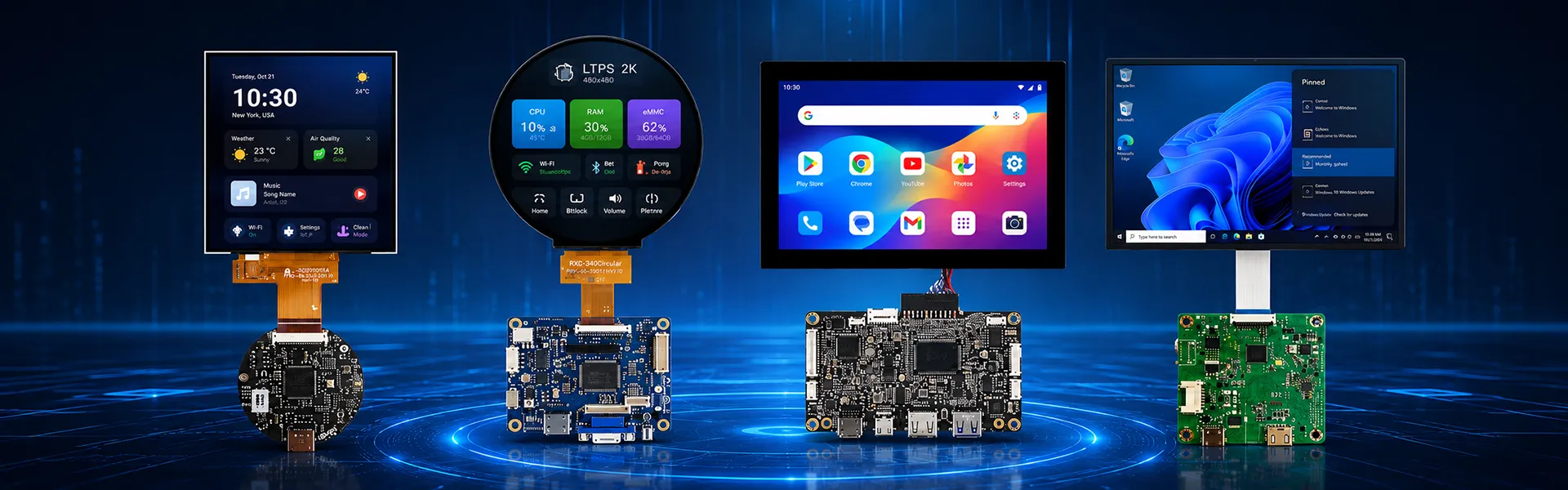 Smart LCD Display Module