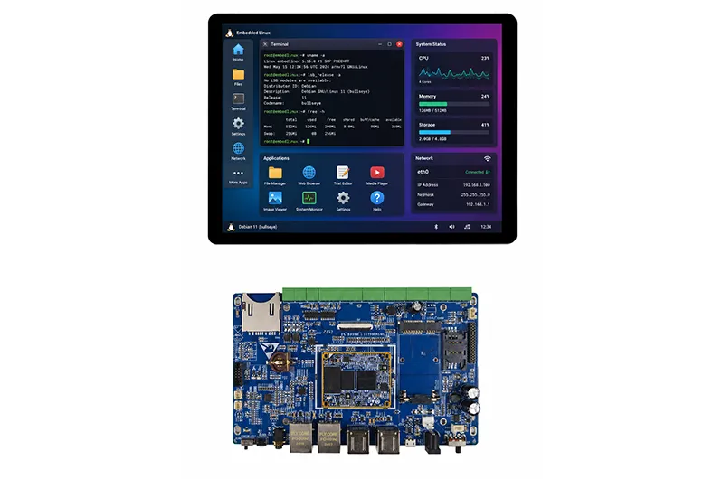 Linux LCD Display