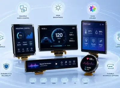 Smart Home Devices Round / Square TFT LCD Application Trends (2026)